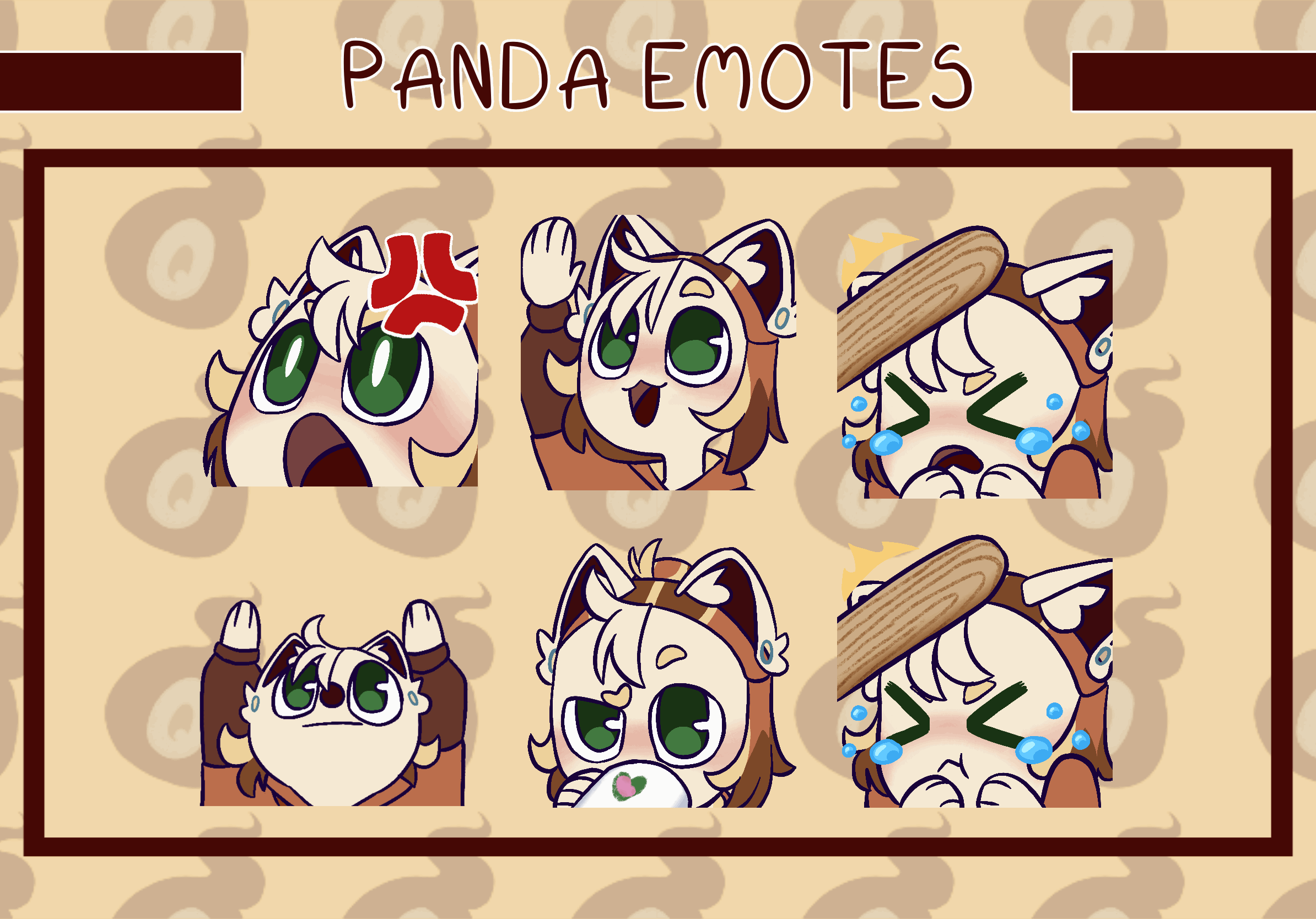 Panda emotes 1 Panda emotes 1